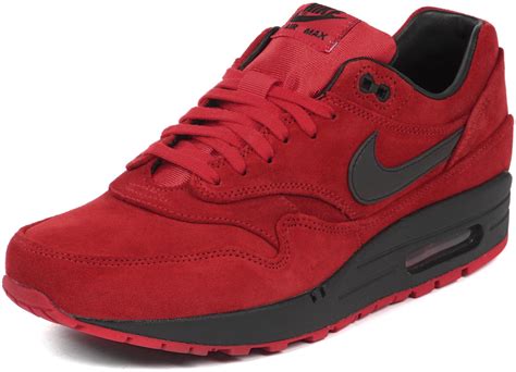 nike are max dames zwart met rood|Air Max 1 schoenen.